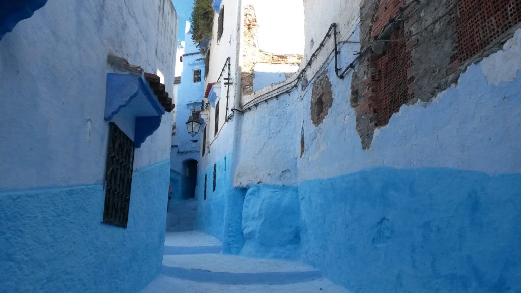 Chefchaouen, cidade azul, Marrocos, país muçulmano, medina