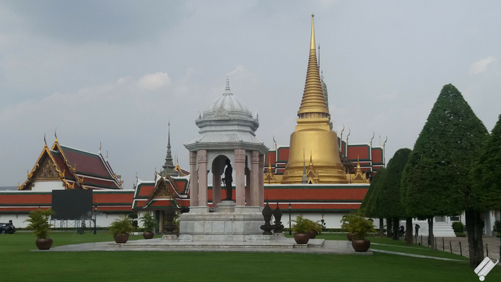 Grande Palácio em Bangkok, monarquia tailandesa, viagem à Tailândia