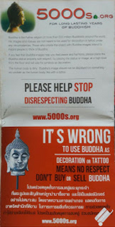 Viagem à Tailândia, budismo, respeito ao Buddha